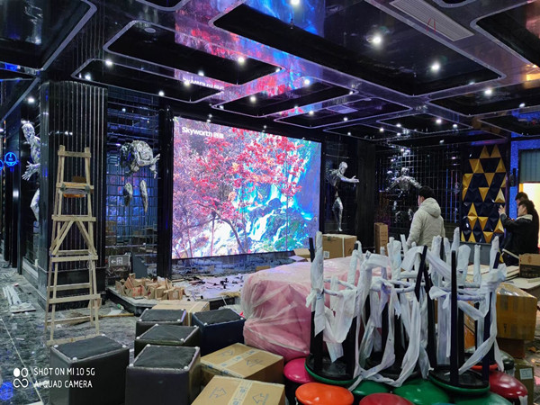 赵县室内P2.5全彩显示屏